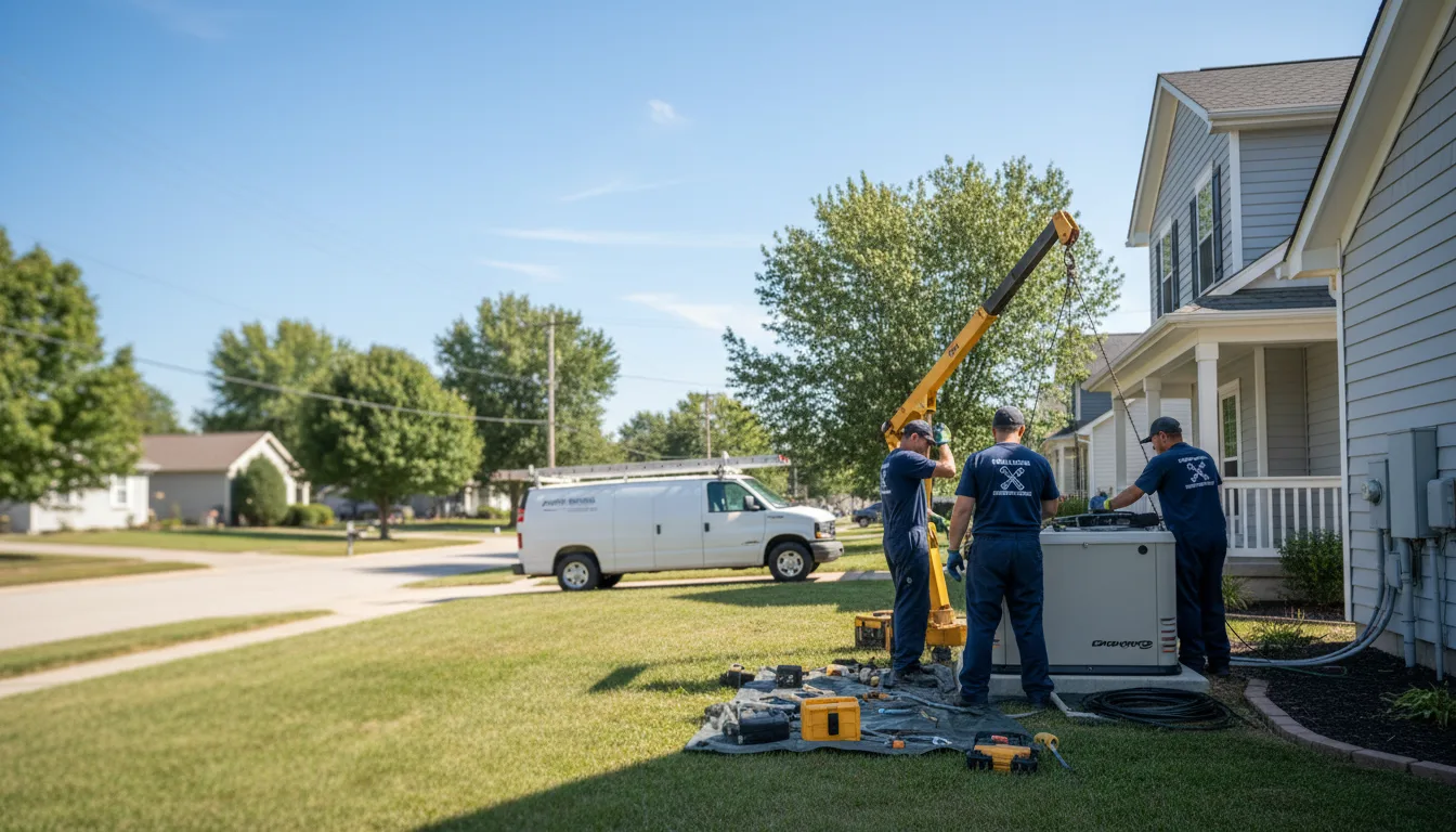 Generator Installation in Mclouth, KS near me